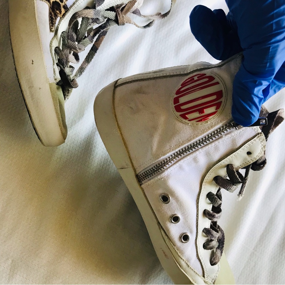 GOLDEN GOOSE
Francy Animalier Star Sneakers - Picture 6 of 16